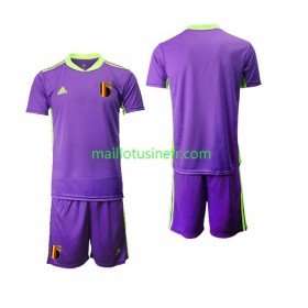 Maillot de Foot Belgique Courtois 1 Extérieur Gardien 2021-22 - Enfant